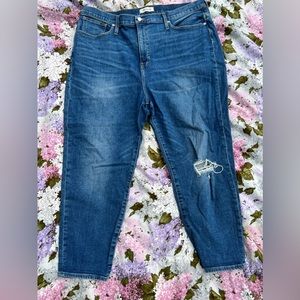 Madewell High Rise Mom Jean, Plus size, Madewell Size 35